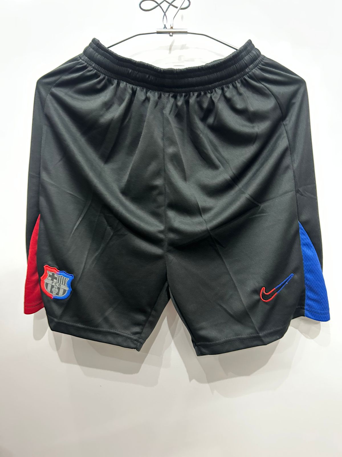 Fc barcelona black shorts 2025/26 – Premium Quality | Embroidered Crest | Match Edition