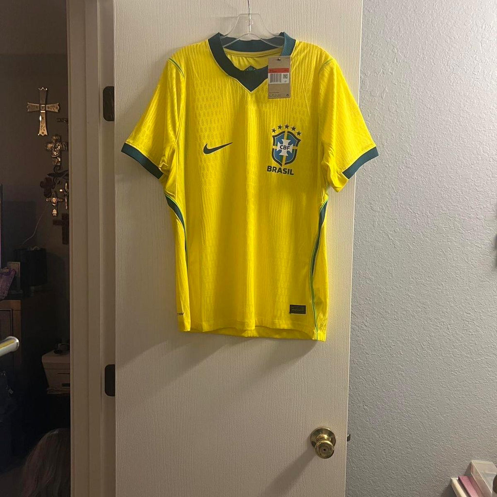 Brazil 2026 World Cup Home Jersey – Premium Quality with Embroidered Crest