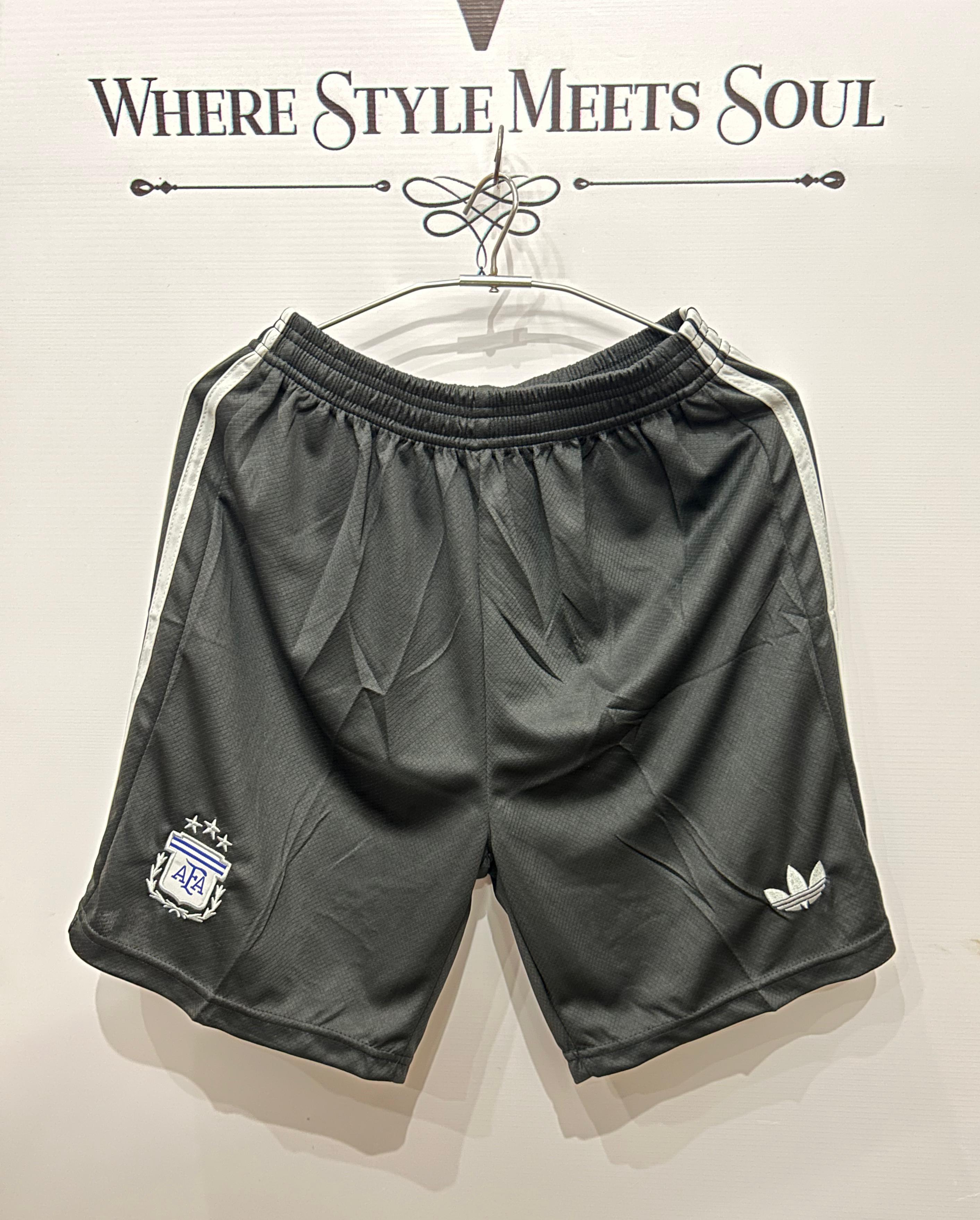 Argentina Black Away Shorts 2026 | World Cup Edition