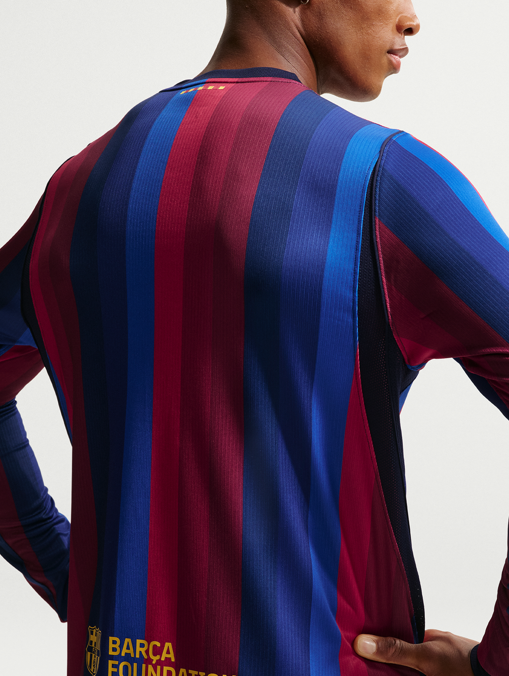 Barcelona Home Jersey 2026/27 (Spotify Edition) – Embroidered Logo | Premium Quality | Full Sleeve