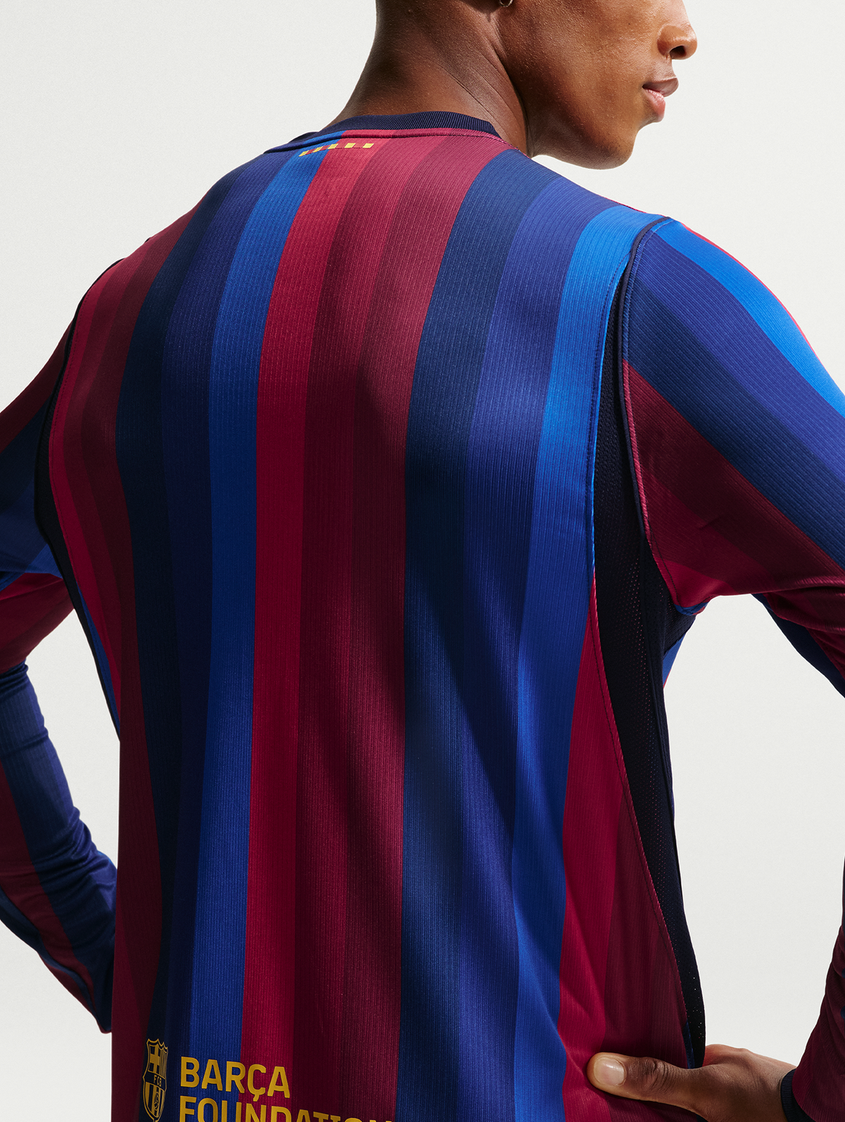 Barcelona Home Jersey 2026/27 (Spotify Edition) – Embroidered Logo | Premium Quality | Full Sleeve