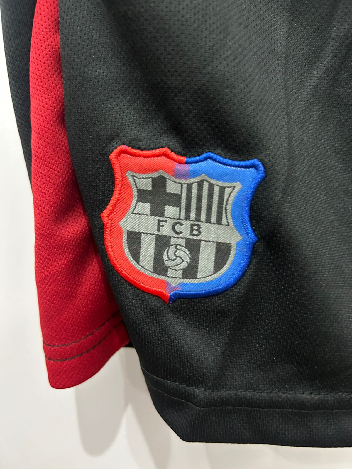 Fc barcelona black shorts 2025/26 – Premium Quality | Embroidered Crest | Match Edition