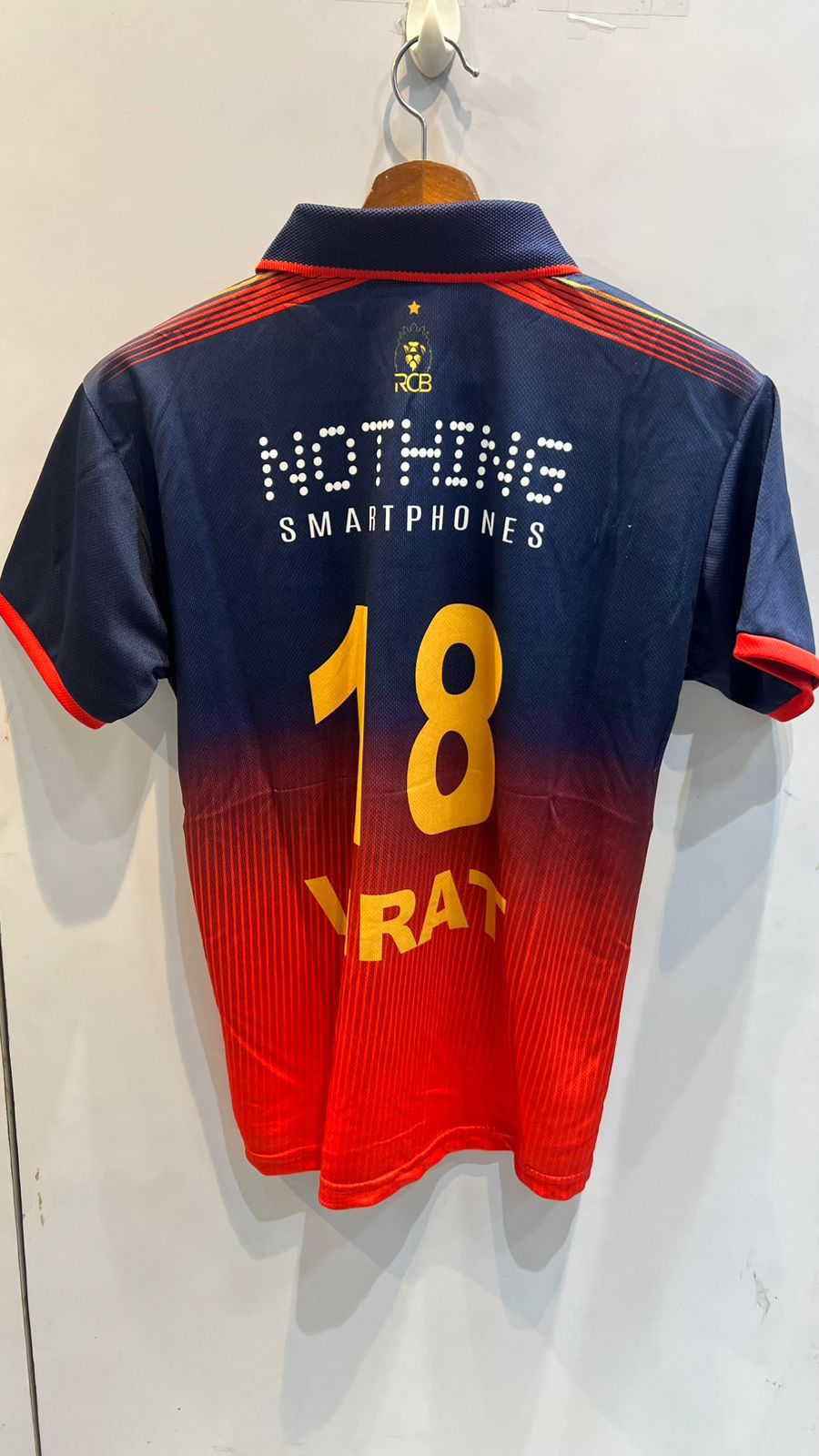 IPL 2026 Royal Challengers Bangalore Jersey – Virat Kohli #18 | New Version | Premium Quality