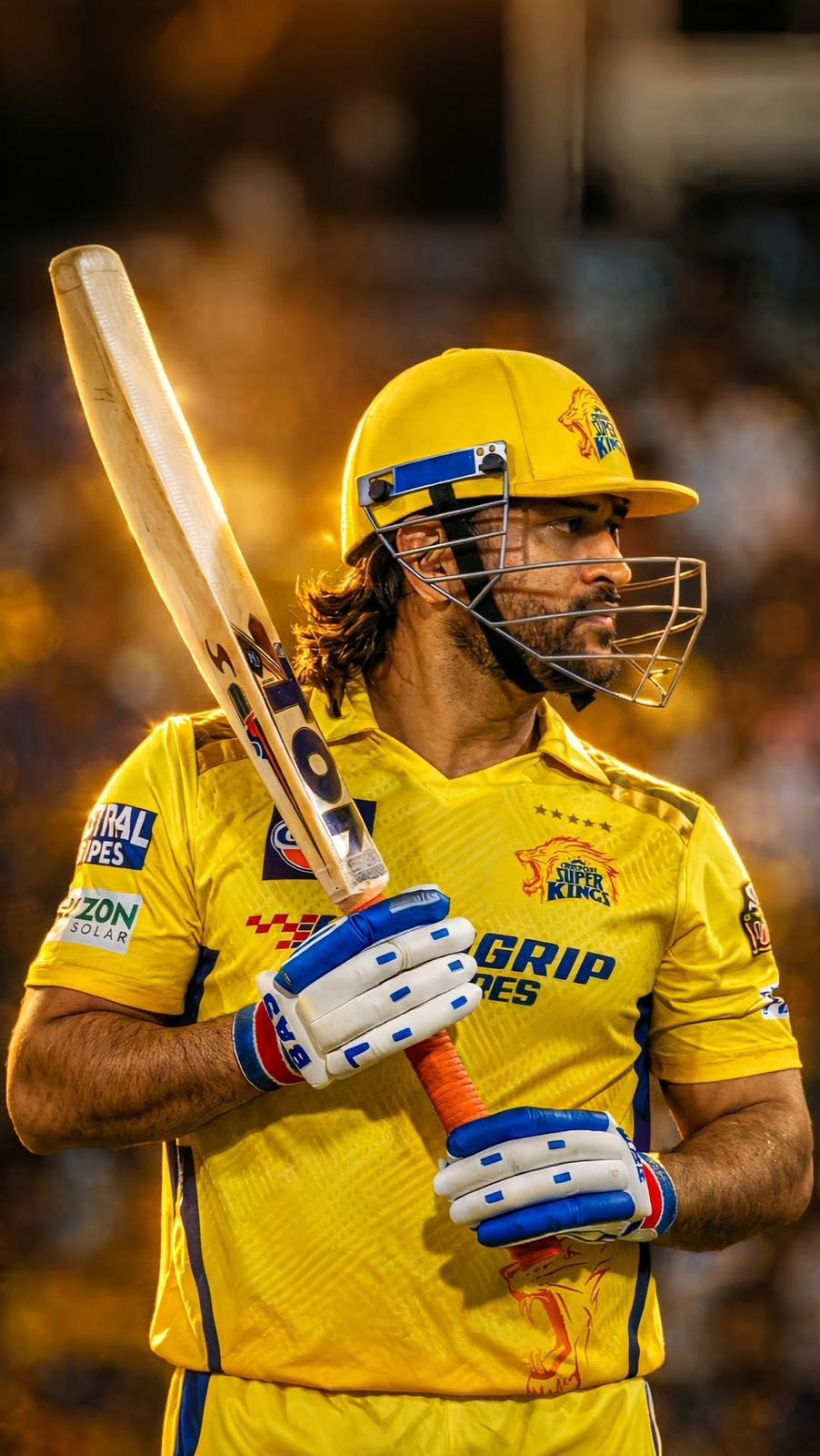 IPL 2026 Chennai Super Kings Jersey – MS Dhoni #7 | New Version | Premium Quality